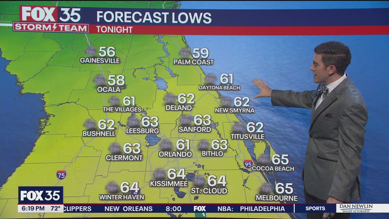 Orlando PM Weather Forecast: December 30, 2024