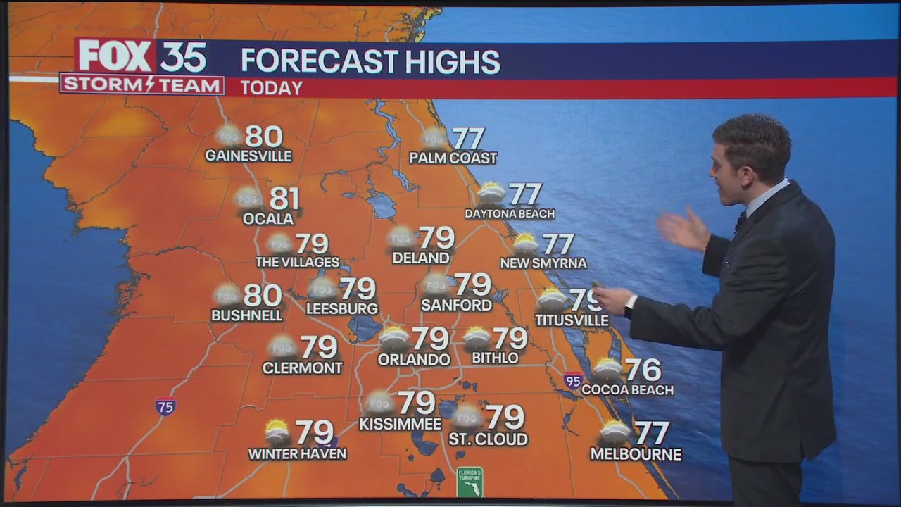 Orlando AM Weather Forecast: December 28, 2024