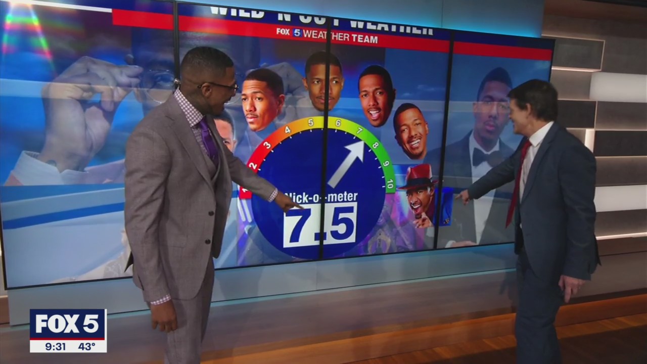 Nick Cannon has the weather forecast on GoodDayDC!