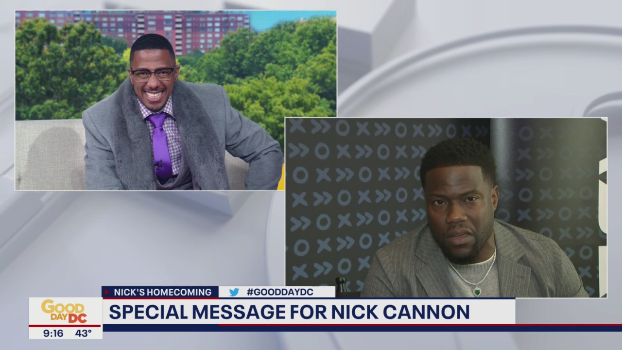 Kevin Hart has a special message for Nick Cannon!