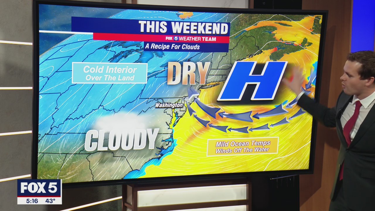 FOX 5 Weather forecast for Friday, November 19