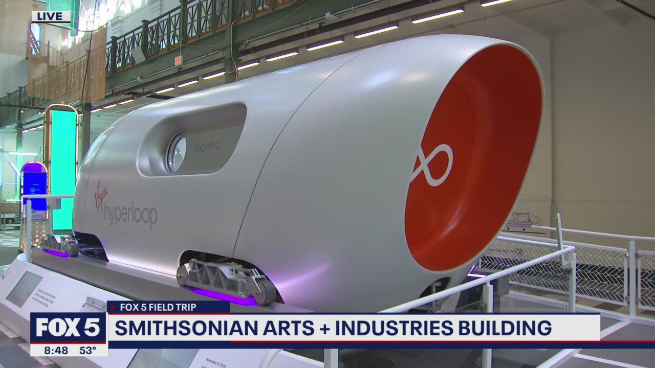 FOX 5 FIELD TRIP: Virgin Hyperloop Pegasus Pod