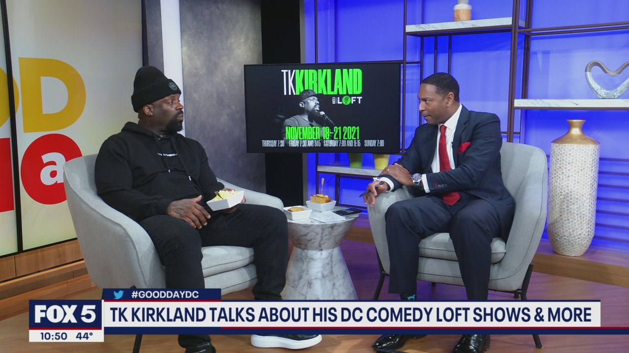 TK Kirkland talks about his DC Comedy Loft shows and more!