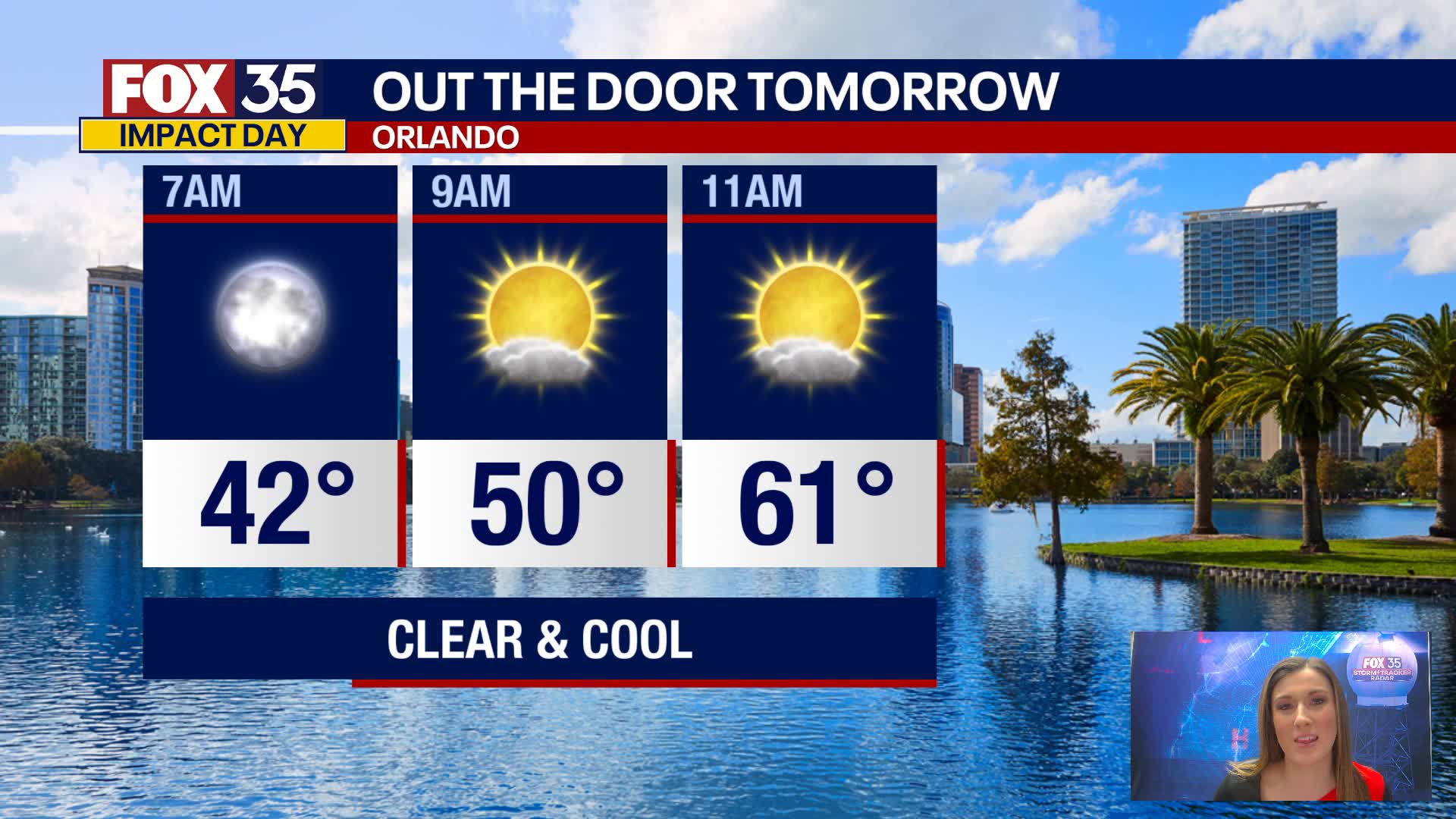 Orlando PM Weather Forecast: January 9, 2025