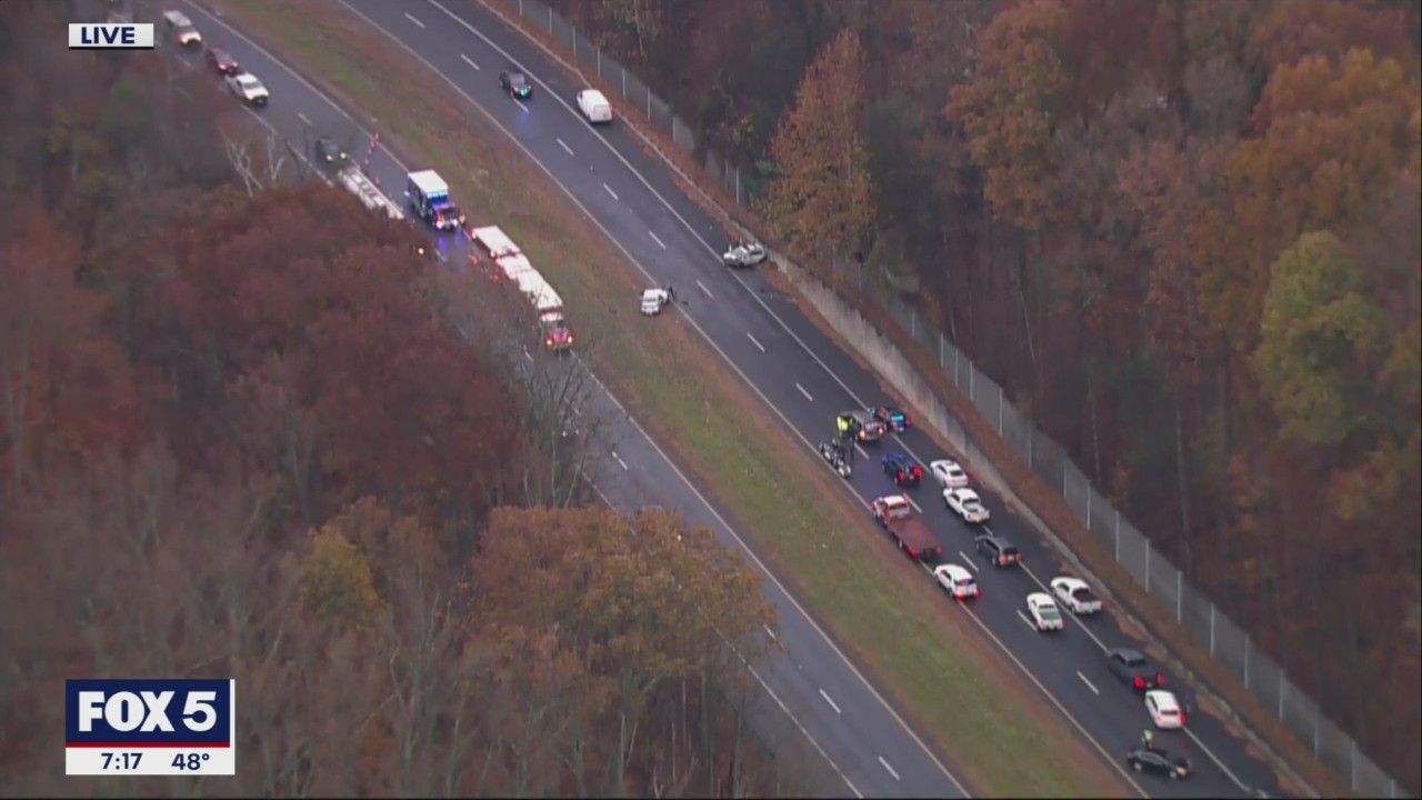 Driver dead in Fairfax County Parkway crash | FOX 5 DC