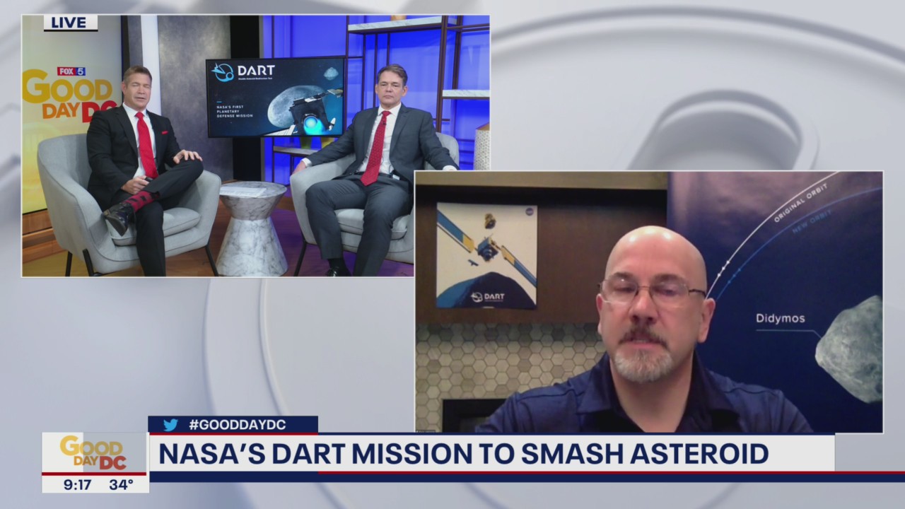NASA DART mission to redirect potentially dangerous asteroids
