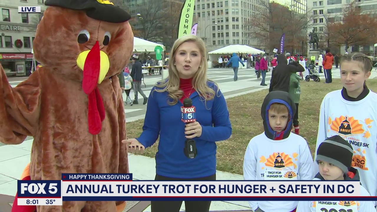 Thanksgiving Day Trot for Hunger 5K helping combat poverty