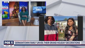 Germantown family unveils grand holiday decorations