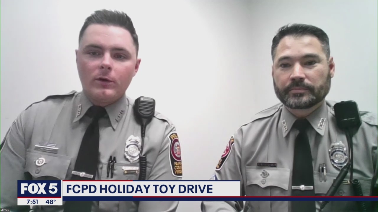 Fairfax County Police Department host toy drive