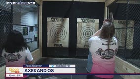 FOX 5 FIELD TRIP: Kevin takes a throw at Axes and O's