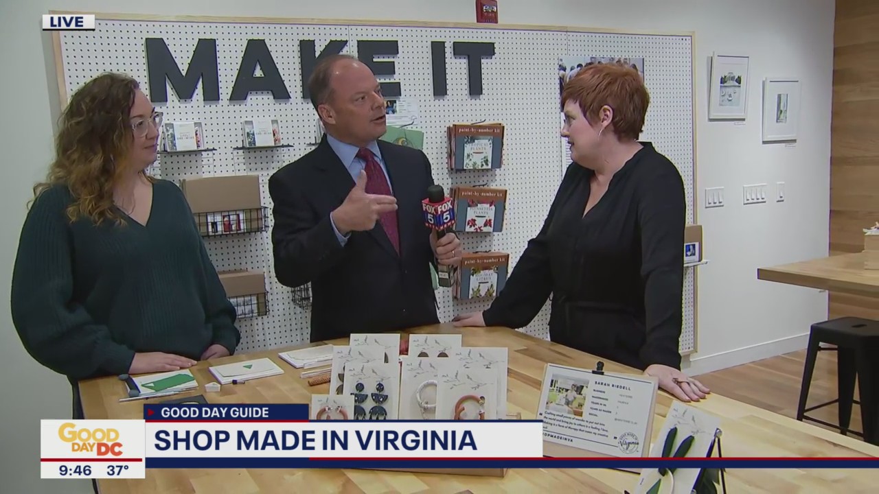 FOX 5 FIELD TRIP: Crafts and more at Shop Made in VA!