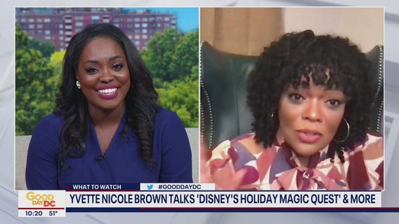 Actress Yvette Nicole Brown talks Disney's Holiday Magic Quest!
