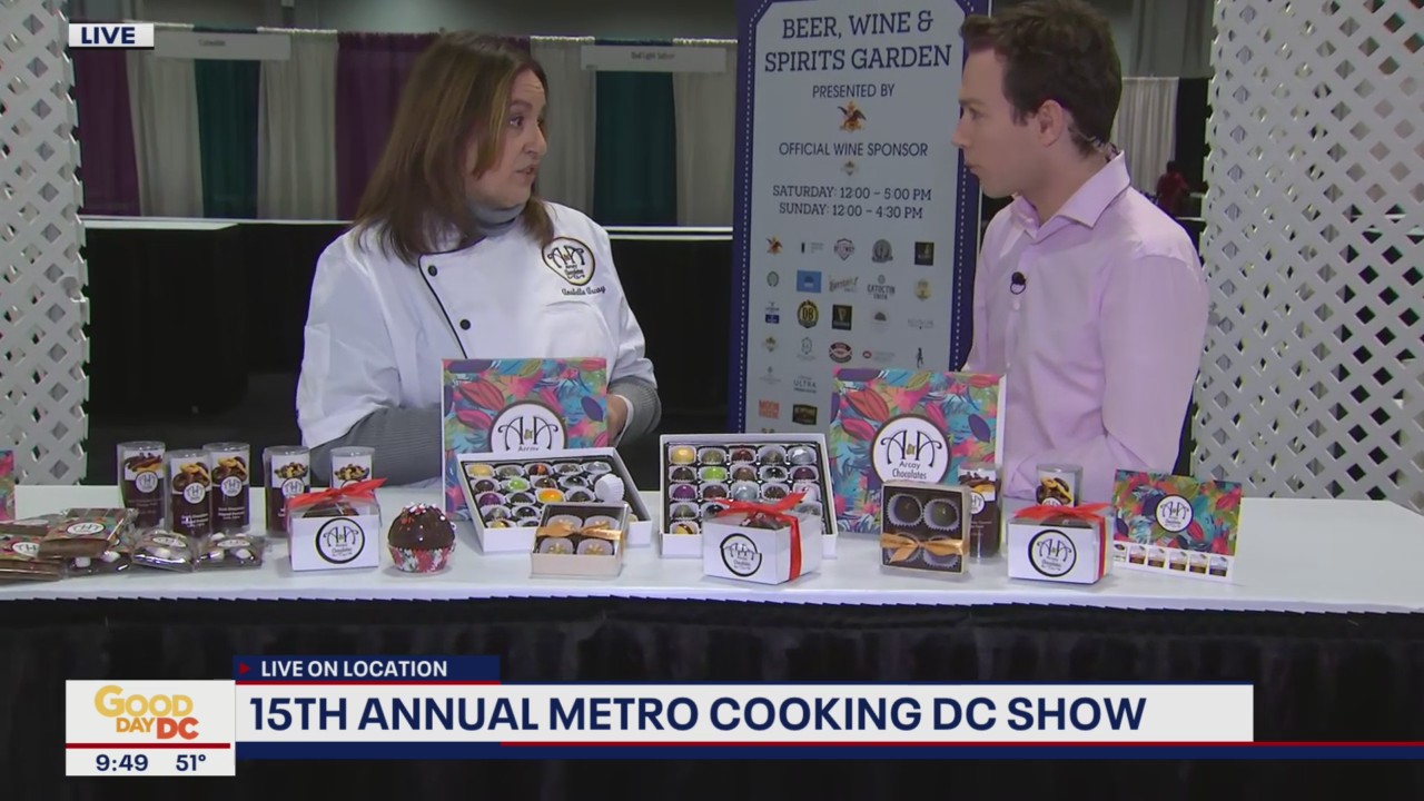 Arcay Chocolates at the Metro Cooking DC Show!