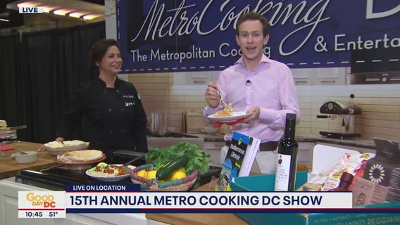 Chef Amy Riolo at the Metro Cooking DC Show!