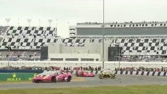 Racing returns to Daytona International Speedway