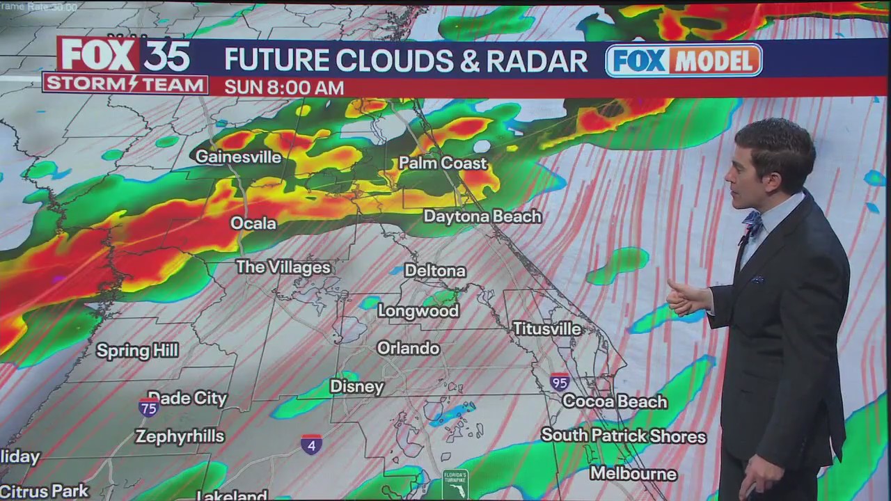 Orlando AM Weather Forecast: January 18, 2025