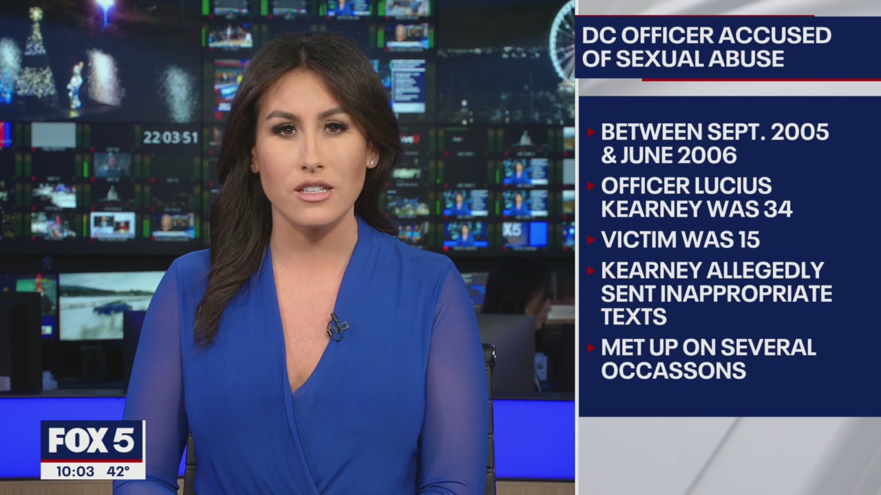 DC police officer arrested, charged with child sex abuse | FOX 5 DC