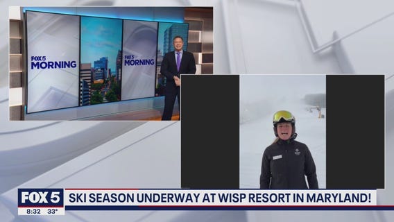 Ski season underway at Wisp Resort in Maryland
