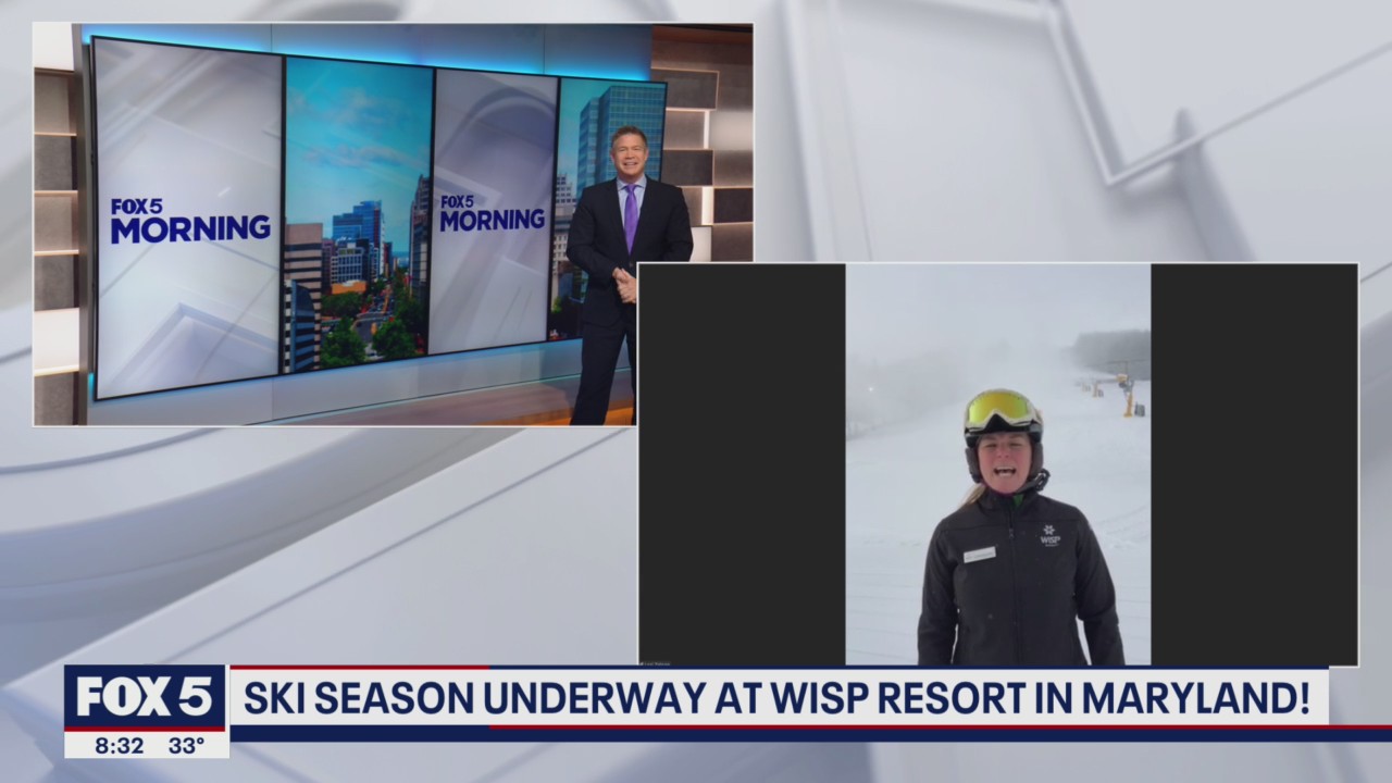 Ski season underway at Wisp Resort in Maryland