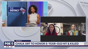 Chalk art to honor 5-year-old hit and killed