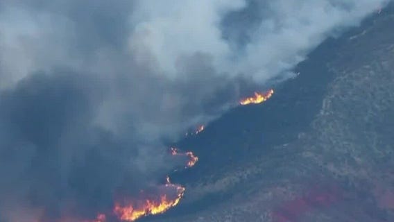 50k under evacuation orders as Hughes fire spreads in LA