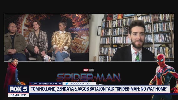 Tom Holland, Zendaya and Jacob Batalon talk 'Spider-Man: No Way Home'