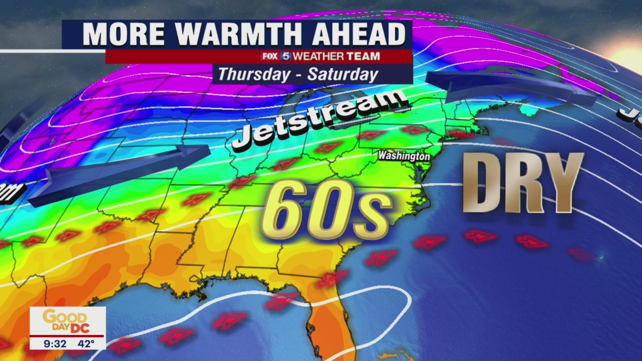 FOX 5 Weather forecast for Tuesday, December 14