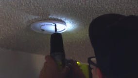 Local fire department installs free smoke alarms for resident