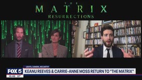 Keanu Reeves, Carrie-Anne Moss talk 'The Matrix Resurrections'