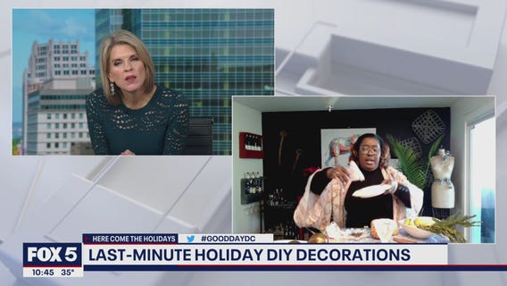 Last-minute holiday DIY decorations
