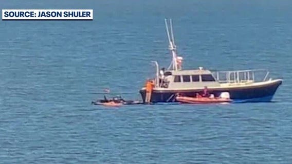 Cruise captain saves stranded kayaker