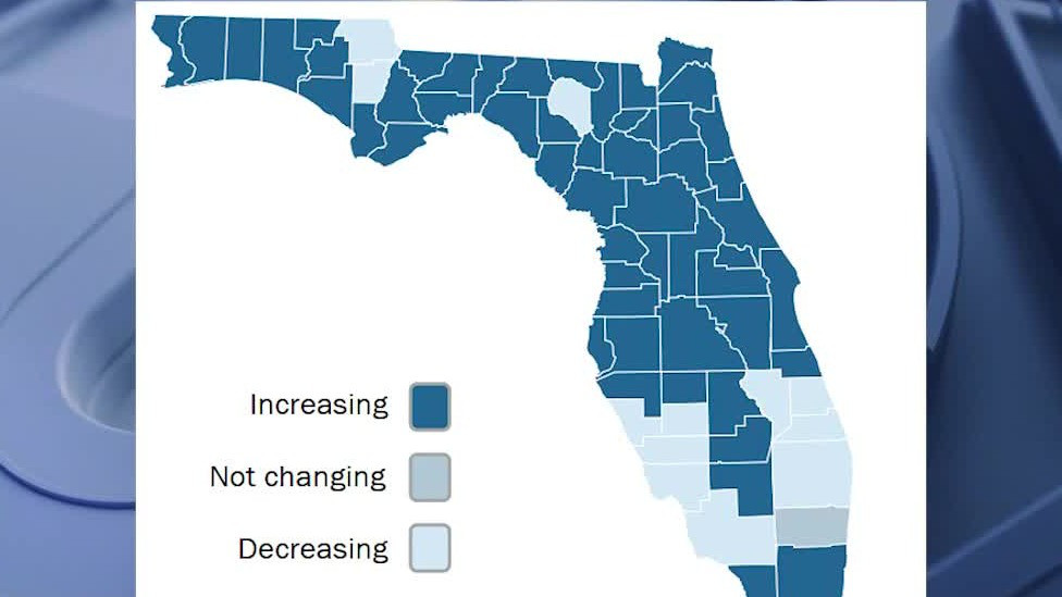 Flu cases on the rise in several local counties