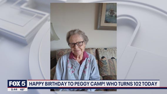 Silver Spring woman Peggy Camp celebrates 102nd birthday