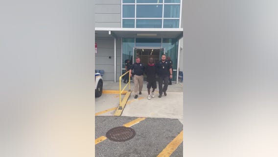 Ronald Davis perp walk