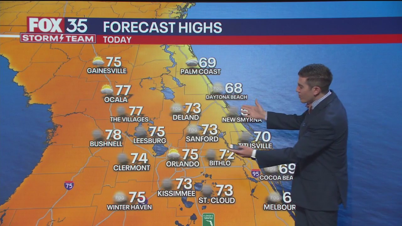 Orlando AM Weather Forecast: February 1, 2025