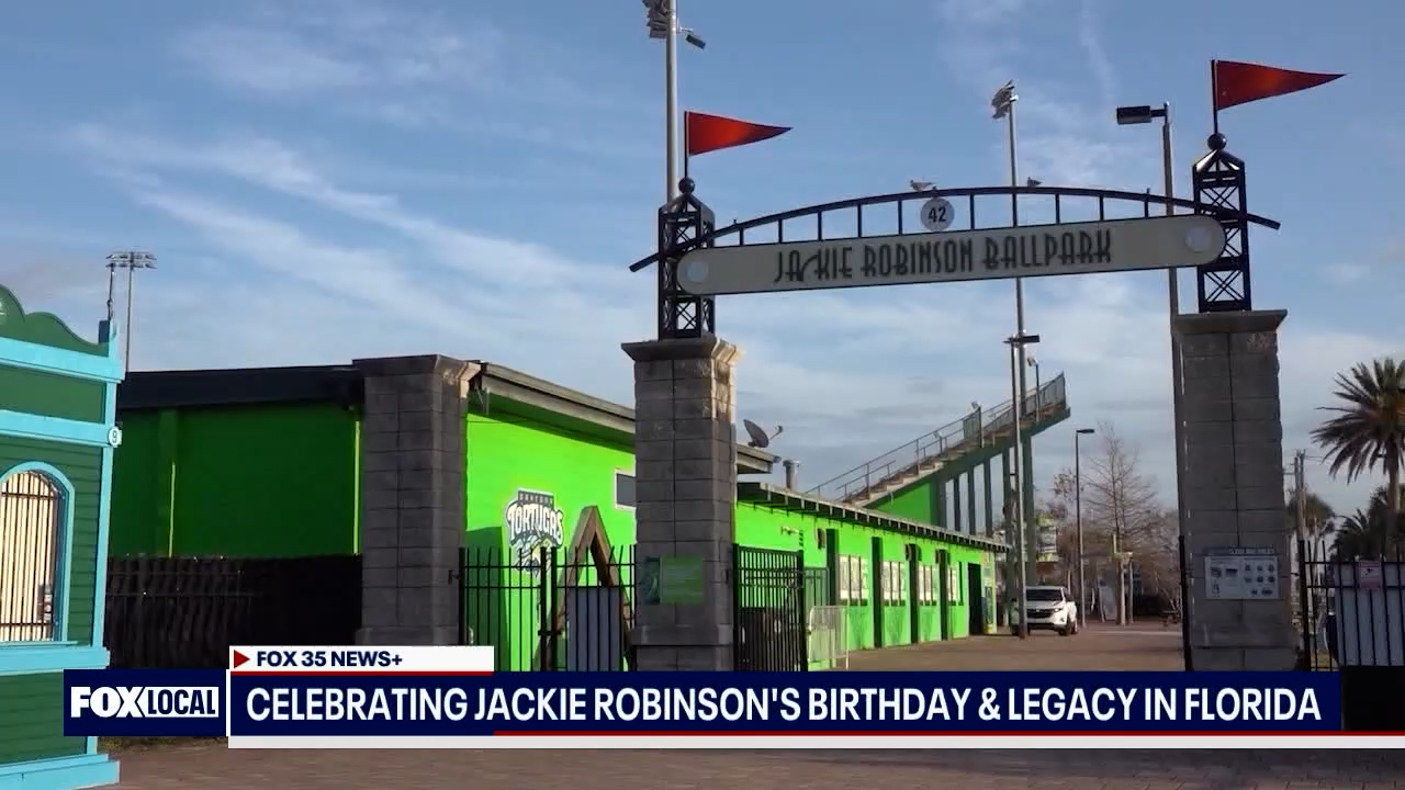 Celebrating Jackie Robinson's birthday and Fla. legacy