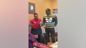 Diners surprise waitress with $1,200 tip