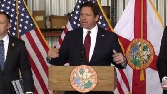 Florida Gov. Ron DeSantis shares plans for illegal immigration