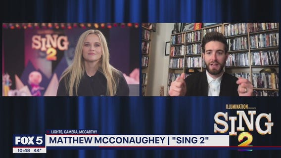 'Sing 2' stars Reese Witherspoon, Matthew McConaughey
