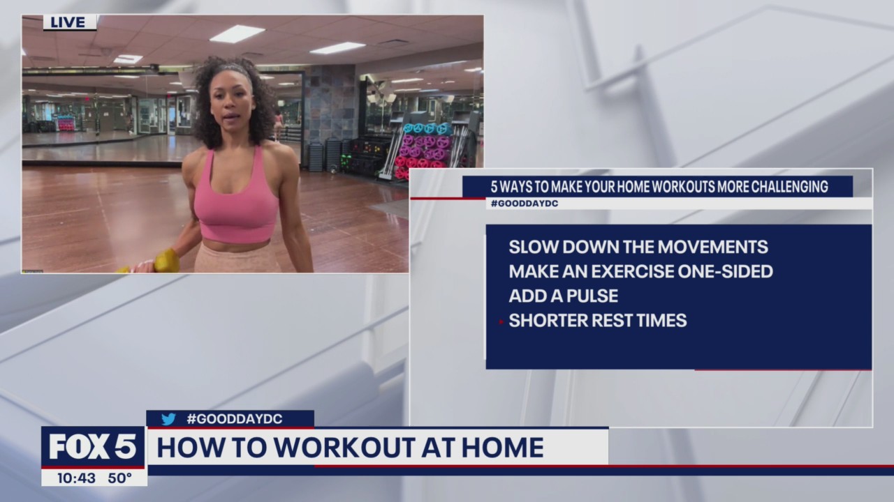 At-home workout challenges with Tiana Joelle