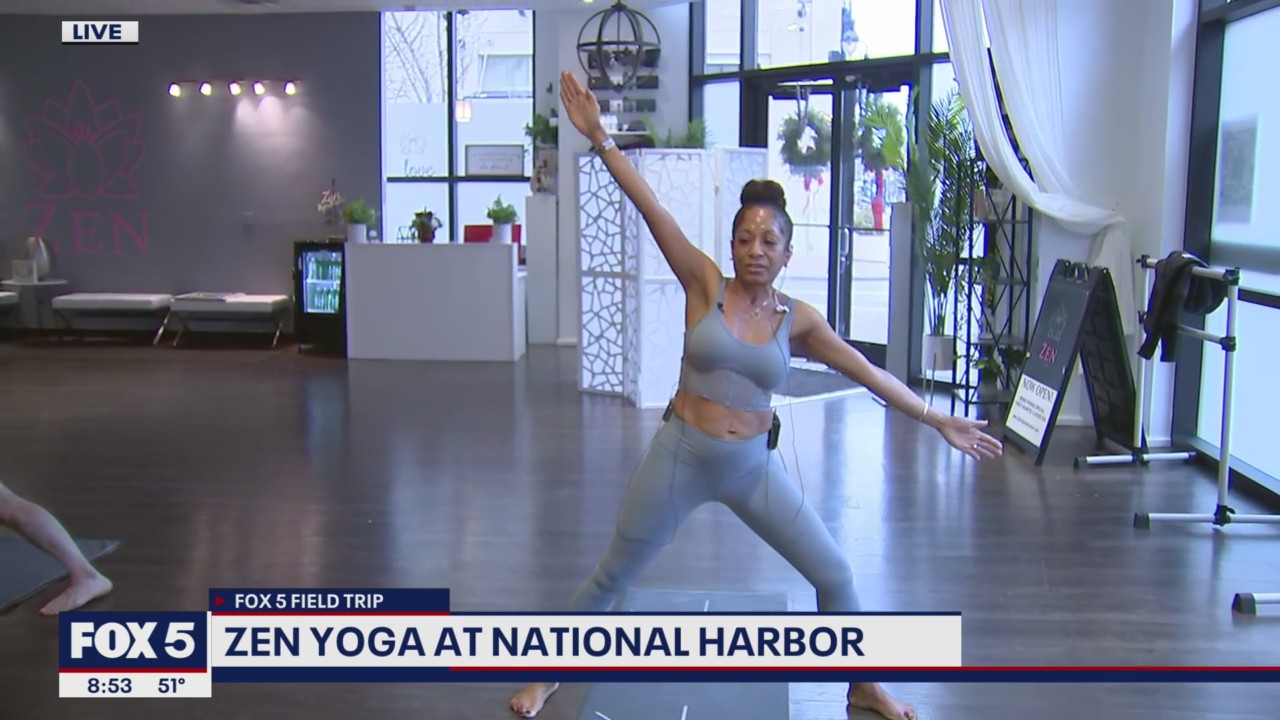 FOX 5 FIELD TRIP: Zen Yoga at National Harbor