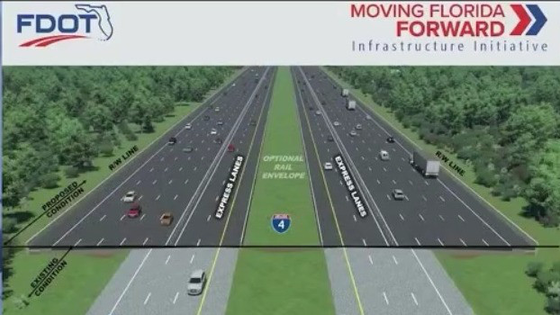 Nightly I-4 expansion lane closures begin