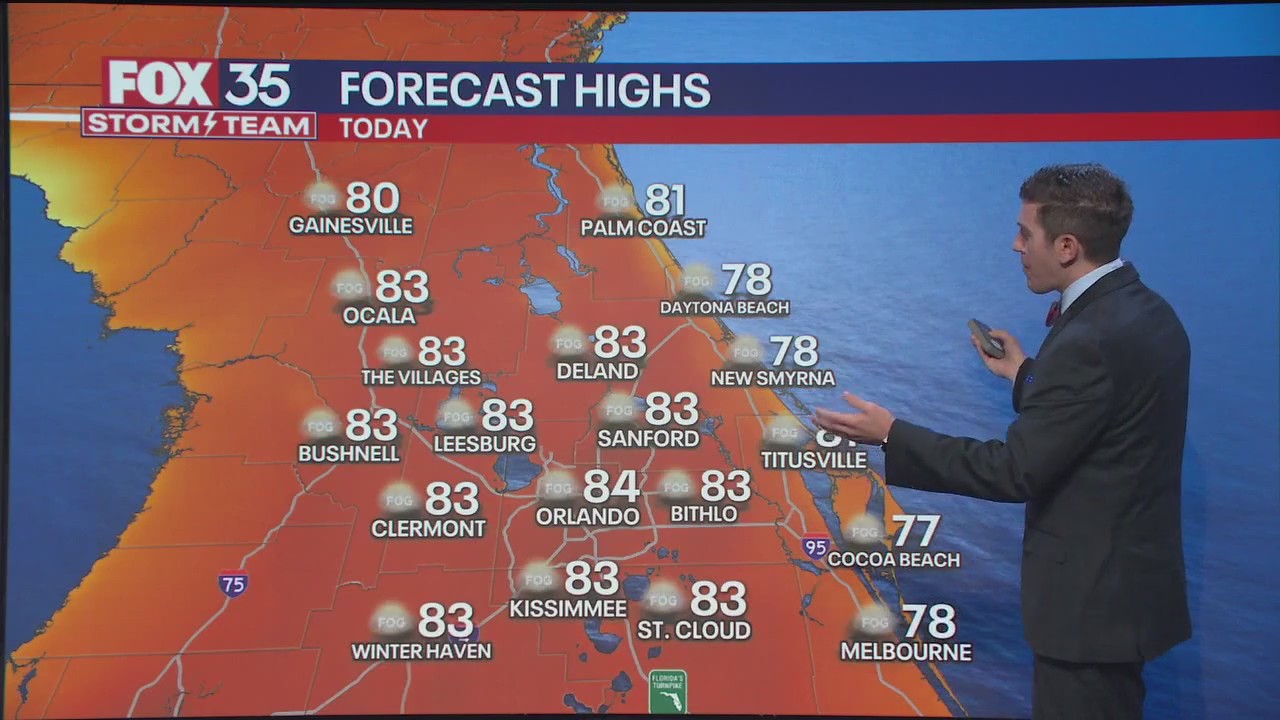 Orlando AM Weather Forecast: February 8, 2025