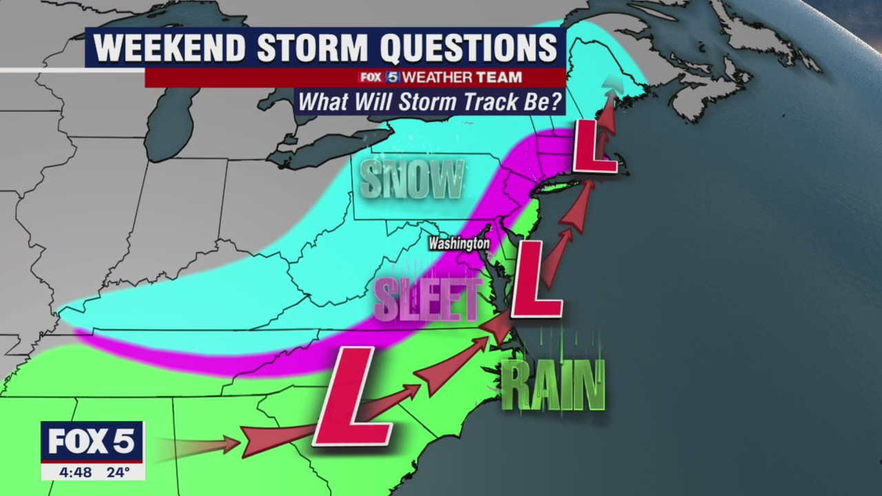 FOX 5 Weather forecast for Wednesday, January 12