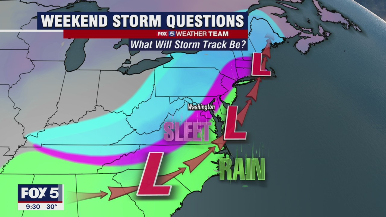 FOX 5 Weather forecast for Wednesday, January 12