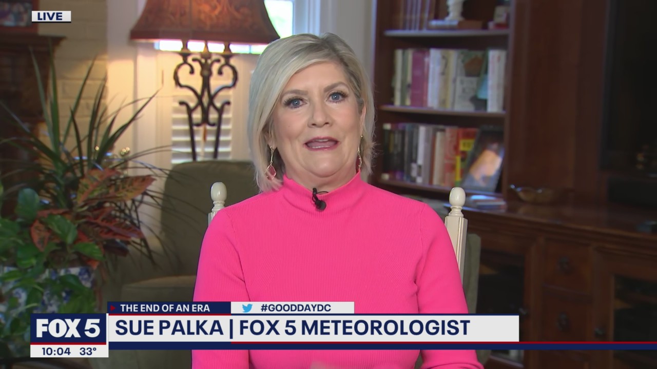 Sue Palka joined GoodDayDC to reminisce and talk about her big decision