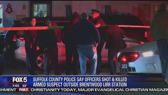 Cops shoot kill man outside LIRR station