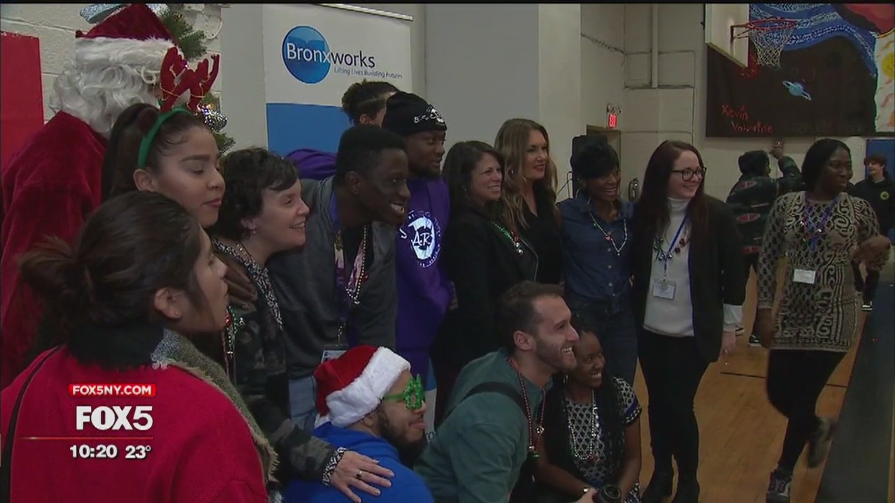 Hot 97 hosts holiday party for kids in the Bronx