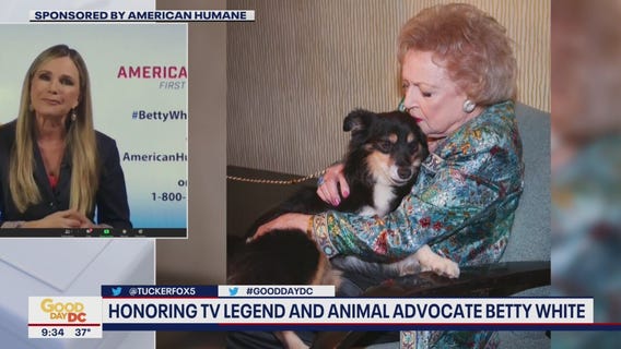 Honoring TV legend and animal advocate Betty White