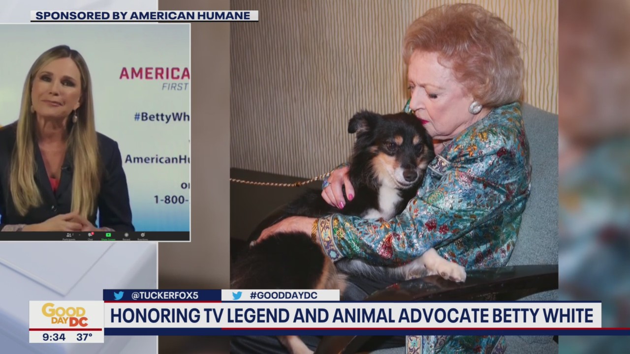 Honoring TV legend and animal advocate Betty White